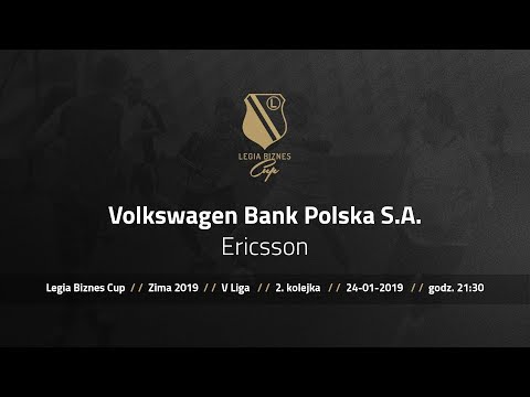 Skrót spotkania Volkswagen Bank Polska S.A. - Ericsson ( Legia Biznes Cup Zima 2019 )