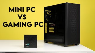 Gaming on a Mini PC Vs an Actual Gaming PC | Which is Better?