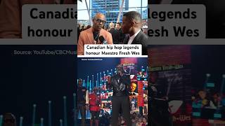 Maestro Fresh Wes is the first hip hop artist inducted into the Canadian Music Hall of Fame #juno