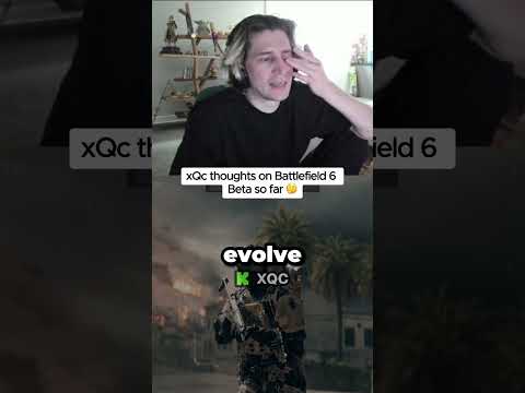 xQc thoughts on Battlefield 6 Beta so far 🤔