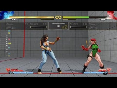 SFV - Cammy's V-Reversal Against Laura