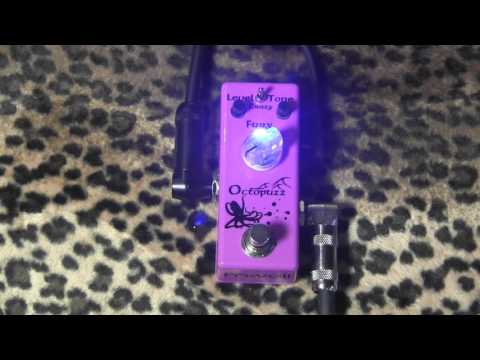 Movall Audio Octopuzz octave fuzz demo with MJT Strat & Fender Pro Jr