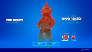 How to Get New GUMMY FISHSTICK SKIN for FREE! (Fortnite)