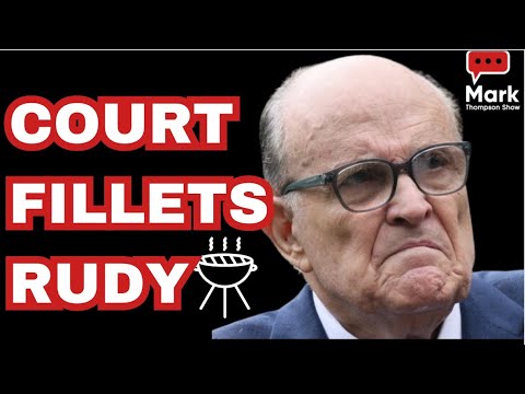 As Trump Simmers at Trial, Judge BBQs Rudy on Money Claims   4/22/24