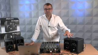 Video thumbnail for M-Audio AV42 & AV32 Multimedia Speakers Review by Digital DJ Tips