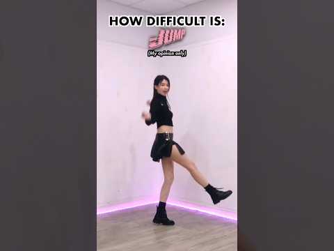How difficult is: JUMP - BLACKPINK (블랙핑크) 💗 [MIRRORED] #blackpink #kpop #블랙핑크 #jump