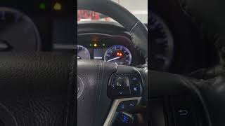 2018 Toyota Highlander oil life reset #automobile##oilchange#toyota#highlanders#maintenance