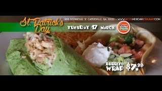 preview picture of video 'Cartersville St. Patrick's Day 2015 - Los Arcos Mexican Restaurant'