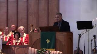 Stewardship Sunday: "And They Fell Off Their Chairs"; Scripture Readings: Luke 22:20 and 2