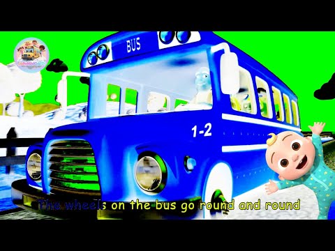 Wheels on the Bus Remix || Several Sing Along Version 120 Seconds Nursery Rhymes || Jollymix Kids TV