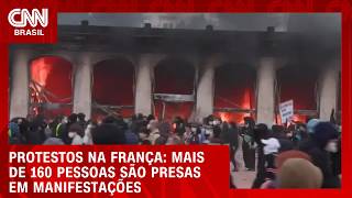 Vídeo: Mais de 160 pessoas são presas em protestos na França | BOLETIM CNN