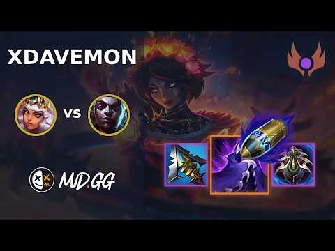 MID.GG: [ xDavemon ] Qiyana JUNGLE vs Ekko | NA MASTER | LOL Season 2026