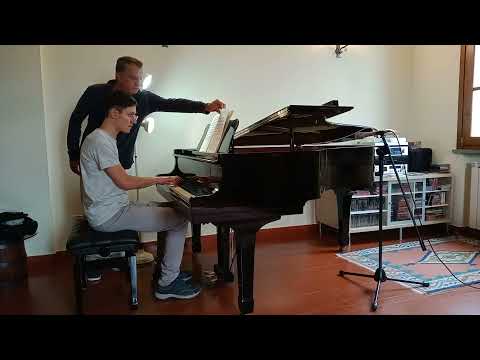 Francesco Barducci - Bach, Prelude and Fugue BWV847 -16_7_2021-Collaboratore: Maestro Fabrizio Berni