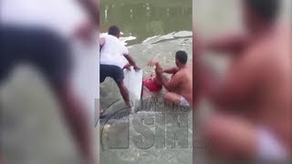 Muere joven ahogado tras caer vehículo que conducía en el canal Ulises Francisco Espaillat