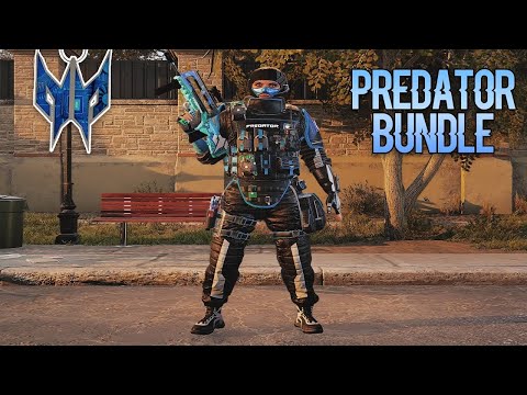 Y6S4 Upcoming TWITCH PREDATOR Bundle - Uniform, Weapon Skin, Charm - Showcase IN-GAME - Rainbow 6