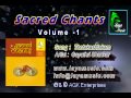 Thotakashtakam Sacred Chants Volume 1