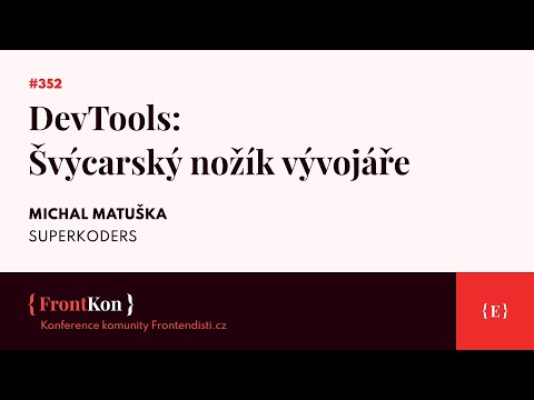 DevTools: Švýcarský nožík vývojáře