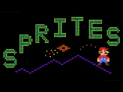 How Sprites saved Video Games in the 1980s.  Hardware Sprite Generation, Software Techniques