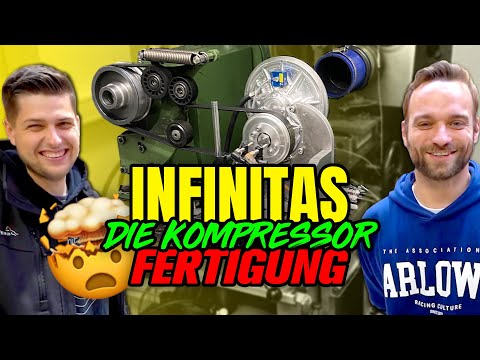 Die BILLET Kompressor FERTIGUNG -  Zu Besuch bei INFINITAS - Teil 2