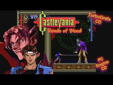 Castlevania: Rondo of Blood ( PC Engine CD ) ( Turbografx CD )  Longplay/Playthrough