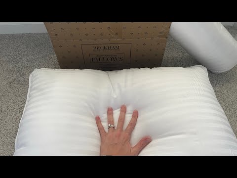 The BEST Hotel Quality Pillows - Unboxing & Product Overview 