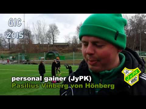 Vinberg von Hönberg pregame intervju 3 – GIC 2015 JyPK03 vs Hammarby