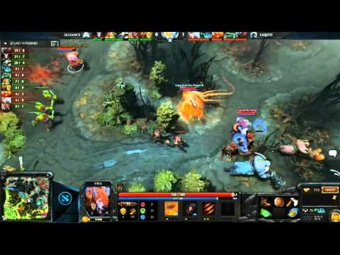 The Shanghai Major The Alliance Vs Team Liquid (Game 1) Playoff
