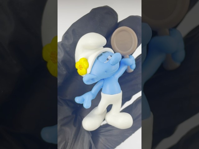 Vídeo relacionado con Puppy Figura de colección Blue Resin Los Pitufos, Pitufo Cocinero 11cm (2021)
