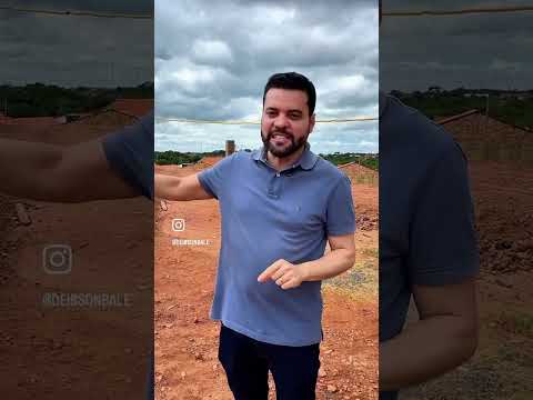 Prefeito Deibson Balé destaca avanço da ETA e compromisso com a população de Trizidela do Vale-Ma.