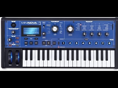 Novation MiniNova 37-Key Mini Performance Synthesizers Novation MiniNova 37-Key Mini Performance Synthesizers
