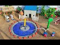 DIY How To Make Cow Shed House Of Animals Horse House Cow Shed Mini Hand Pump Minifarmer632