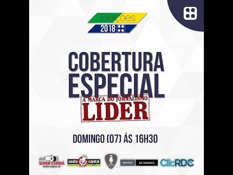 Grupo Condá de Comunicação fará apuração das eleições 2018 em tempo real