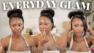 Life Updates + GRWM: New Beginnings & Goals 💕| Minimalist Makeup Tips for Busy Women 💄 |