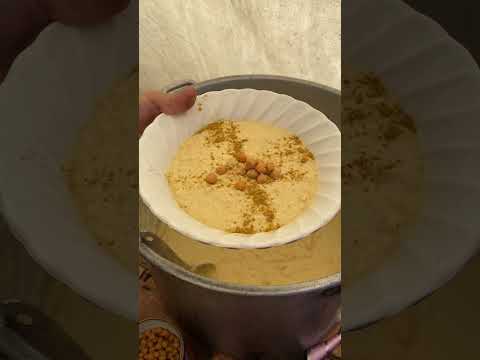 أطيب حمص تم اعداده في مجتمع دار الرجاء لأطفالنا