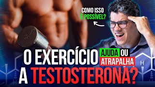 O exercício, ajuda ou atrapalha a testosterona?