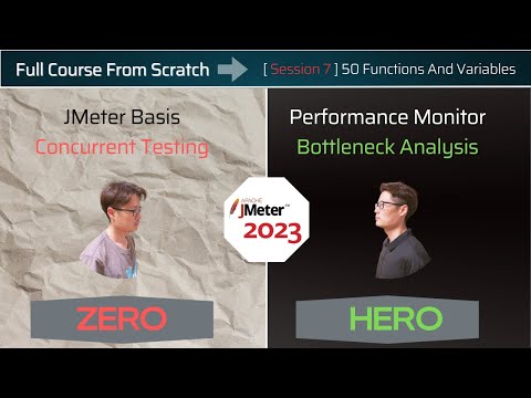 JMeter By Examples | Session7 | Around 50 Functions and Variables