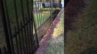 We installed this Lowe’s No Dig Fence Ourselves. Empire Grand XL.
