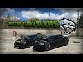 HELLCAT SWAPPED CHRYSLERS CUT UP IN TRAFFIC