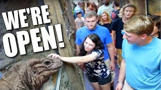 WE DID IT!!! REPTILE ZOO OPEN!!! | BRIAN BARCZYK