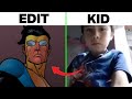 Invincible Wobble Edit Vs Kid Version