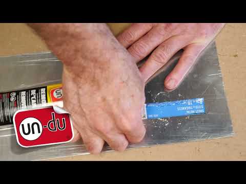 How to remove stickers with heavy duty adhesive