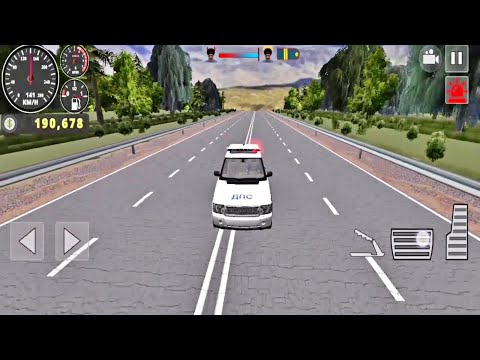 Road Traffic Cop Job Simulator 3D - Land Rover Police Car - Android GamePlay - #Shorts