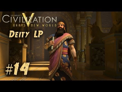 Civilization 5 Brave New World Deity Let's Play (Assyria) - Part 14