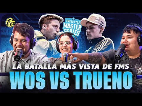 LA BATALLA MÁS VISTA DE FMS - WOS vs TRUENO ANTES DE LA MÚSICA - EYOU TV