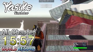【Yasuke Simulator】RTA All Chapter 15:57 (WORLD RECORD)【Speedrun】