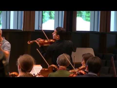 SANDRO ROY - Rehearsing | Mozart Violin Concerto #5