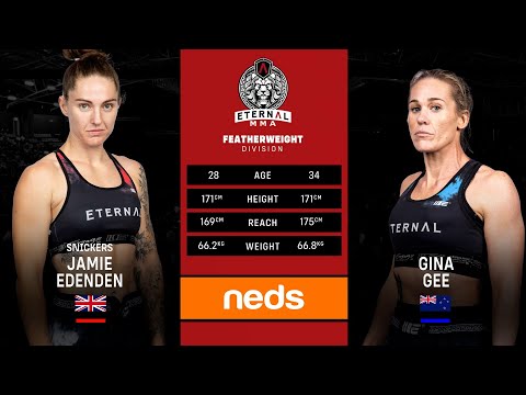 Eternal MMA 69 - Jamie Edenden VS Gina Gee - MMA Fight Video