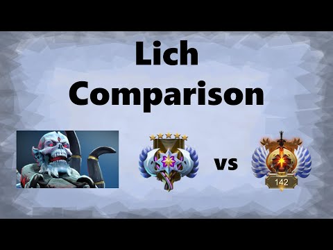 Lich 5 Support - Ancient 5 vs EG.Fly Comparison | 7.27c