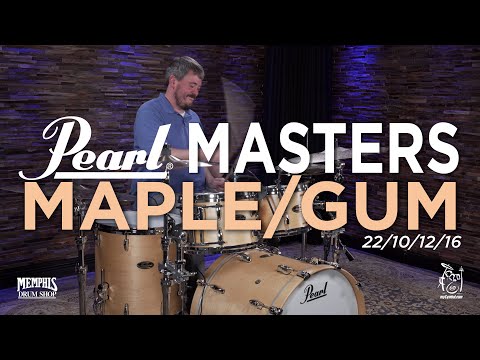 Pearl Masters Maple/Gum 4pc 22/10/12/16 (MMG924XSP-C186)