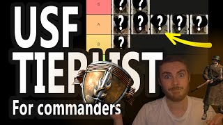CoH2 in 2022: USF Commander Tierlist